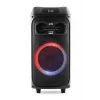 Partyluidspreker JVC XS-EP514B — stereo draagbare luidspreker, 150W RMS, Bluetooth 5.0, TWS, 4000mAh batterij, karaoke, FM, zwart