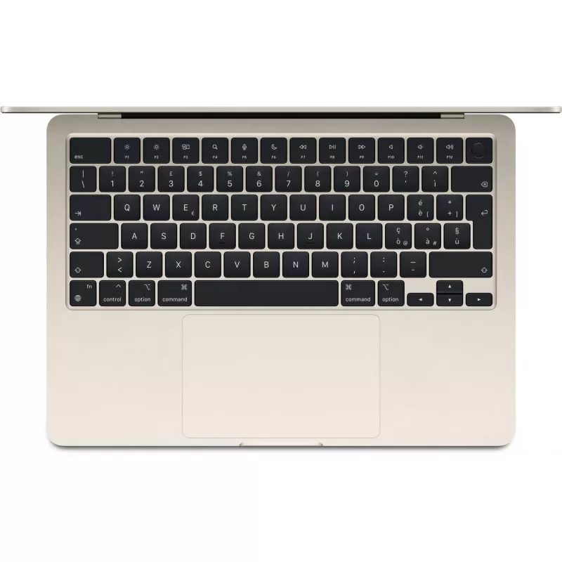 APPLE MacBook Air 34,46cm 13,6inch Apple M3 chip met 8‑core CPU en 10‑core GPU 24GB 512GB SSD Starlight
