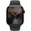 Apple Watch S10 slate titanium sportband zwart - M/L GPS + Cellular 42mm MWXH3QF/A 2024