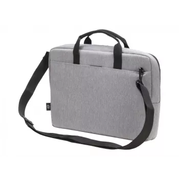 Aktetas DICOTA slank Eco MOTION 12 - 13,3 inch grijs draaggreep schouderband