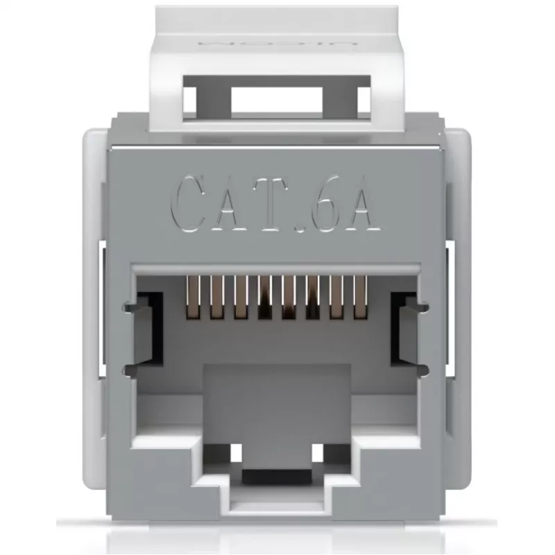 Keystone-koppeling Ubiquiti UACC-Keystone-Coupler-C6A plat roestvrij staal RJ-45