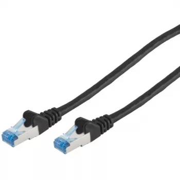 ShiverPeaks patchkabel CAT6a RJ45 S/FTP 2m zwart - netwerk - CAT 6a