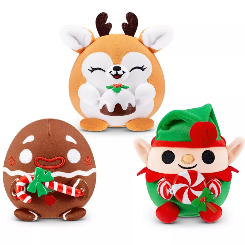 Speelfiguur Zuru Snackles Christmas – verrassings-blindbox, gesorteerde losse figuur