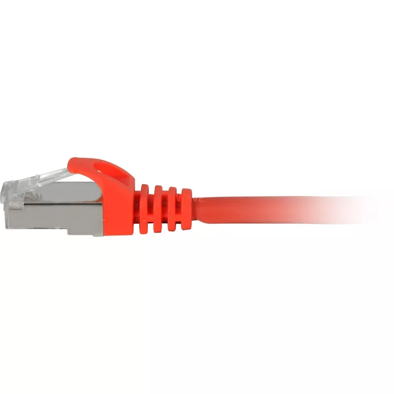 Netwerkkabel Sharkoon Patch SFTP RJ-45 Cat.7a 10 m rood