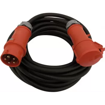 PSSO stroomverlengkabel 32A 5x6 mm², 10 m, rood