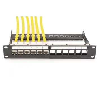 Netwerkkabel Digitus CAT 7A S/FTP installatiekabel 500 m geel