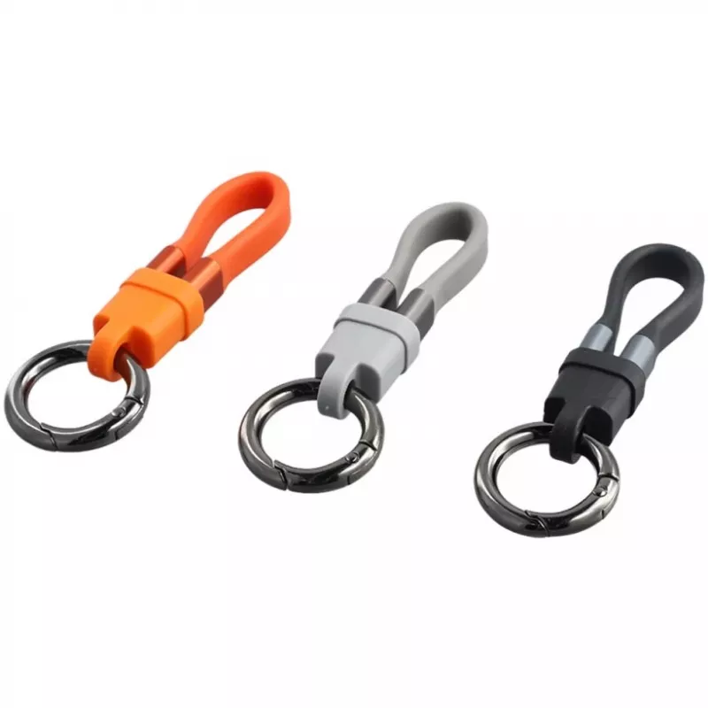 USB-C sleutelhanger-kabelset 4smarts 541385 — 7,5 cm, gemengde kleuren, 30 stuks