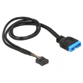 Interne USB-kabel DeLOCK 83776 0,45 m stekker naar bus