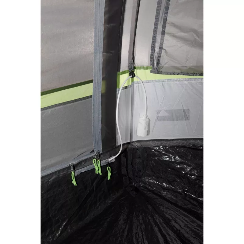 High Peak Meran 4.0 koepeltent 4 personen groen, grijs, lichtgrijs 11806