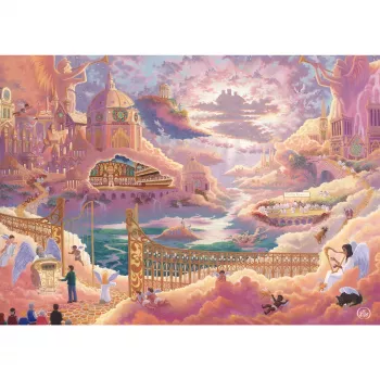 Puzzel Schmidt Spiele Zac Kinkade Kingdom of Heaven — 1000 stukjes, landschapskunst