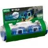Welt Tunnelbox metro licht in het donker, speelgoedvoertuig blauw