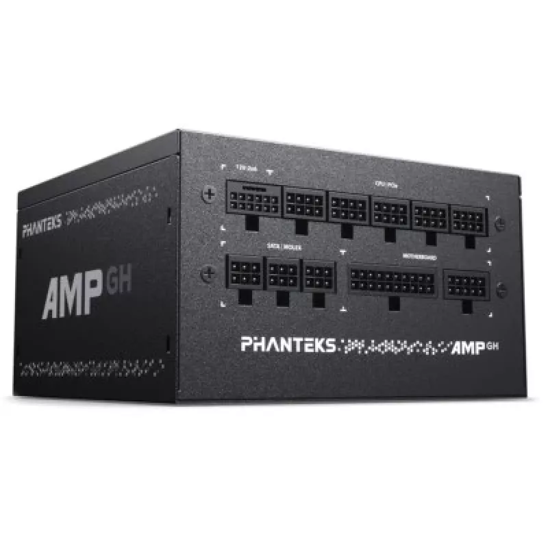 Phanteks AMP GH voeding 750 W 18+10 pins ATX ATX zwart, wit