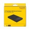 HDD/SSD-behuizing DeLOCK 42011 zwart 2,5 inch SATA III 5 Gbit/s