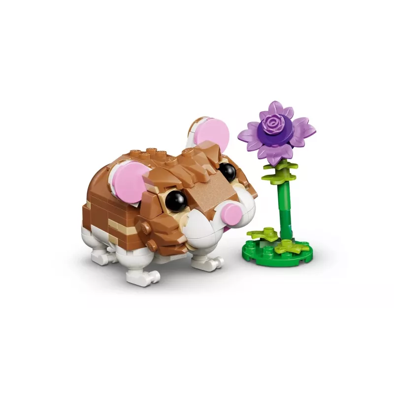 LEGO CREATOR 3 IN 1 31376 Schattige hamster met bloem