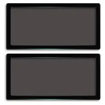 Stoffilter-kit DEMCiflex DAN Case A4 SFX, zwart, 269,6 × 149,7 mm, 2 stuks