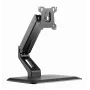 Volledig beweegbare touchscreen-bureauhouder GEMBIRD MS-D1ST-01 voor 17–32 inch displays, zwart, VESA 75x75–100x100, maximale belasting 10 kg