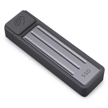 Seagate Ultra Compact SSD 1 TB, USB-C 3.2 Gen 2, grijs (STMX1000400)
