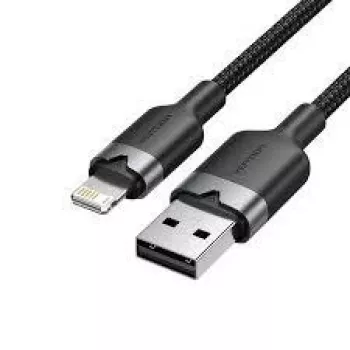 USB2.0 naar LIGHTNING-kabel/1M zwart Lanbf Vention