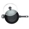 Wok Salter BW09329AR 28 cm Megastone Noir antiaanbaklaag