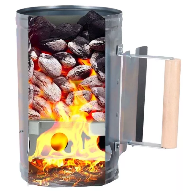 Aansteekkachel BLAUPUNKT GCA01 draagbare kolenontsteker, compact ontwerp, eenvoudig te bedienen