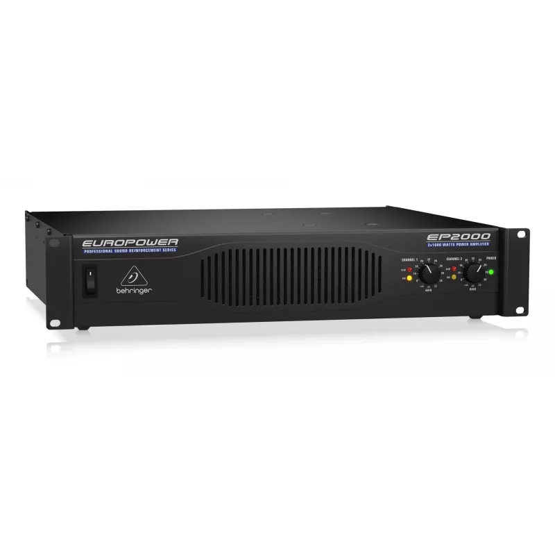 Behringer EP2000 audioversterker performance/podium zwart