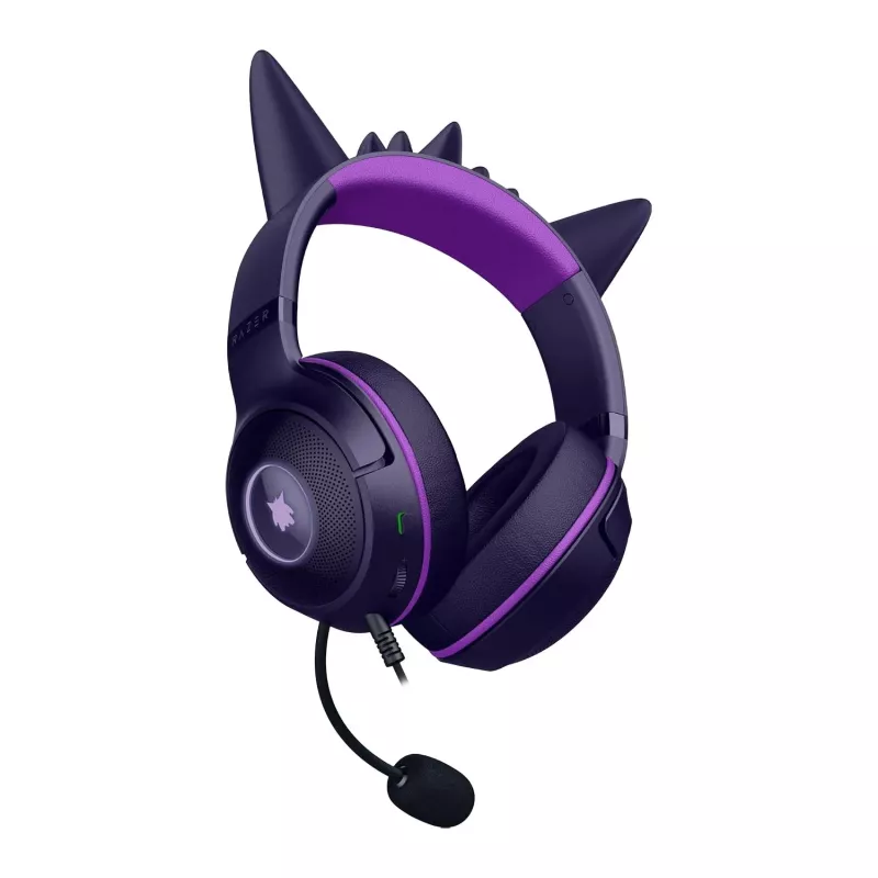 Razer Kraken Kitty V2 - Pokemon Gengar Ed. headset bedraad hoofdband gaming USB Type-A roze
