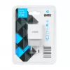 AC indoor oplader IBOX C-35 universeel wit — 5 V max, 0,3 A ingang, 1 A USB-uitgang