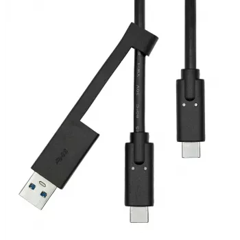 USB-A naar USB-C-kabel ProXtend USBCWA-001 1 m, zwart, 0,06 kg