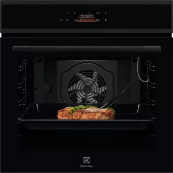 Inbouwoven Electrolux EOE8P39H zwart pyrolytisch, elektrisch, multifunctioneel, zwart