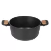 Braadpan RESTO 93188 kookpan voor de kookplaat, 24 cm, 4,4 L
