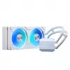 Phanteks Glacier One 240D30 DRGB processor all-in-one-vloeistofkoeler 12 cm wit 1 stuk
