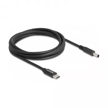 DeLOCK laptop-laadkabel USB Type-C stekker naar Dell 4.5 x 3.0 mm stekker 1,5 m 20 V