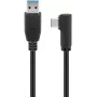 Microconnect USB3.1CA2A USB-kabel USB 3.2 Gen 1 (3.1 Gen 1) 2 m USB A USB C zwart