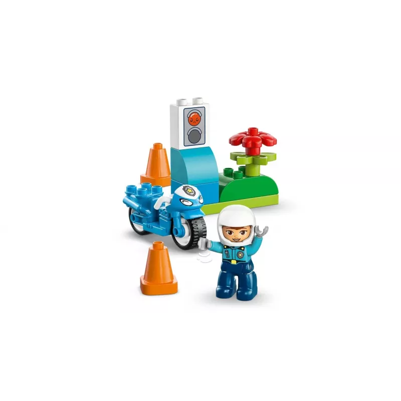 LEGO DUPLO 10471 Blauwe politiemotor