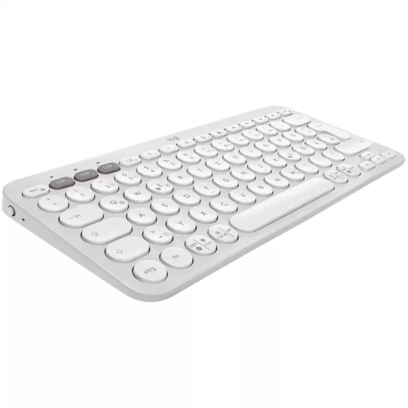 Logitech Pebble 2 Combo set, wit, draadloos, Duits, 920-012204