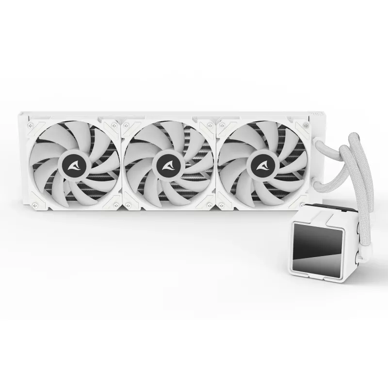 All-in-One CPU-waterkoeling Sharkoon S60 ARGB wit 360mm radiator