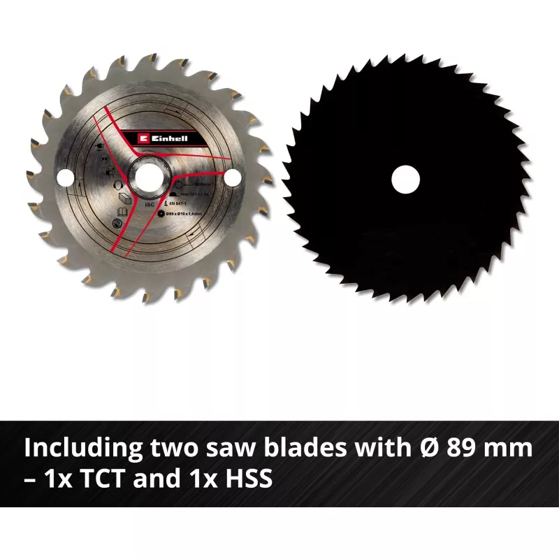 Einhell TE-CS 18/89 Li Solo accu-minicirkelzaag, 18 V (zonder accu)