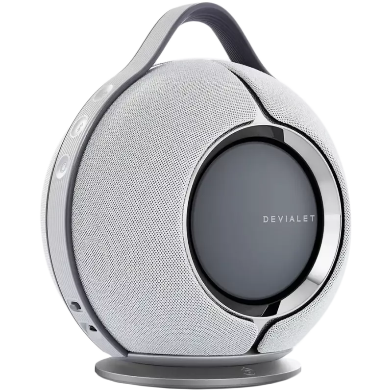 Devialet Mania lichtgrijs met dock
