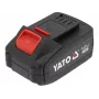 Accu voor draadloos gereedschap YATO YT-828463 — Li-Ion 18V 4Ah, rood, laadindicator