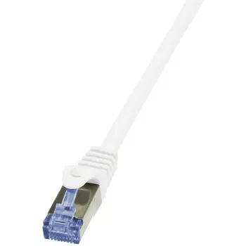 Netwerkkabel LogiLink 20m Cat.6A RJ-45 S/FTP wit