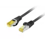 Netwerkkabel Lanberg PCF6A-10CU-0100-BK zwart 1m Cat6a S/FTP