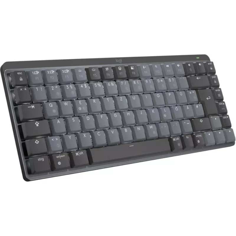 MX Mechanical Mini minimalistische draadloze verlichte toetsenbord - GRAPHIT - DEU - CLICKY draadloos 1 USB