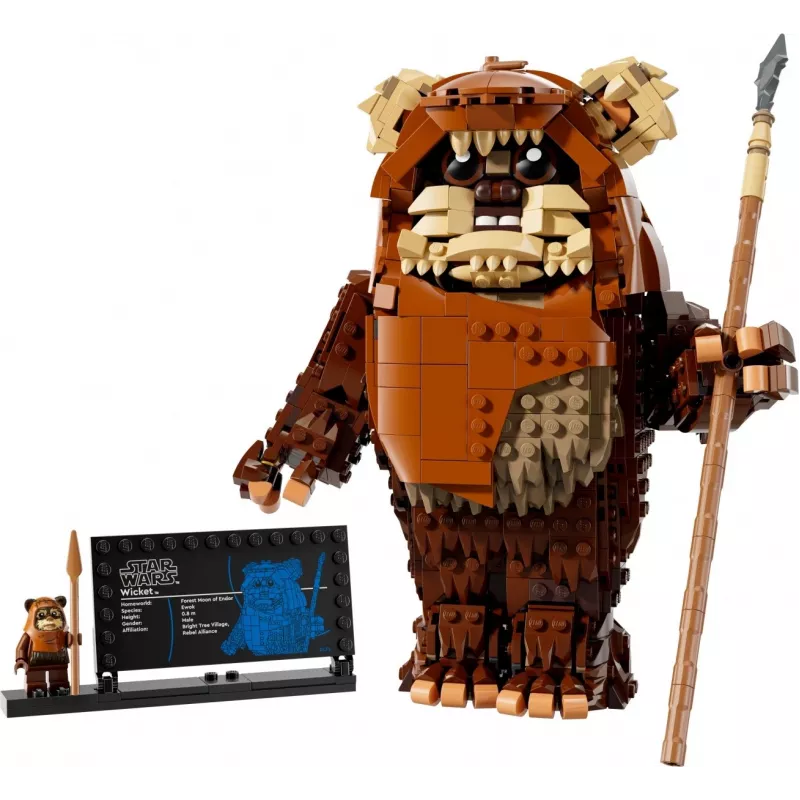 LEGO Star Wars bouwset Wicket the Ewok 75430 — 1010 stukjes, 230 mm model, leeftijd 12+