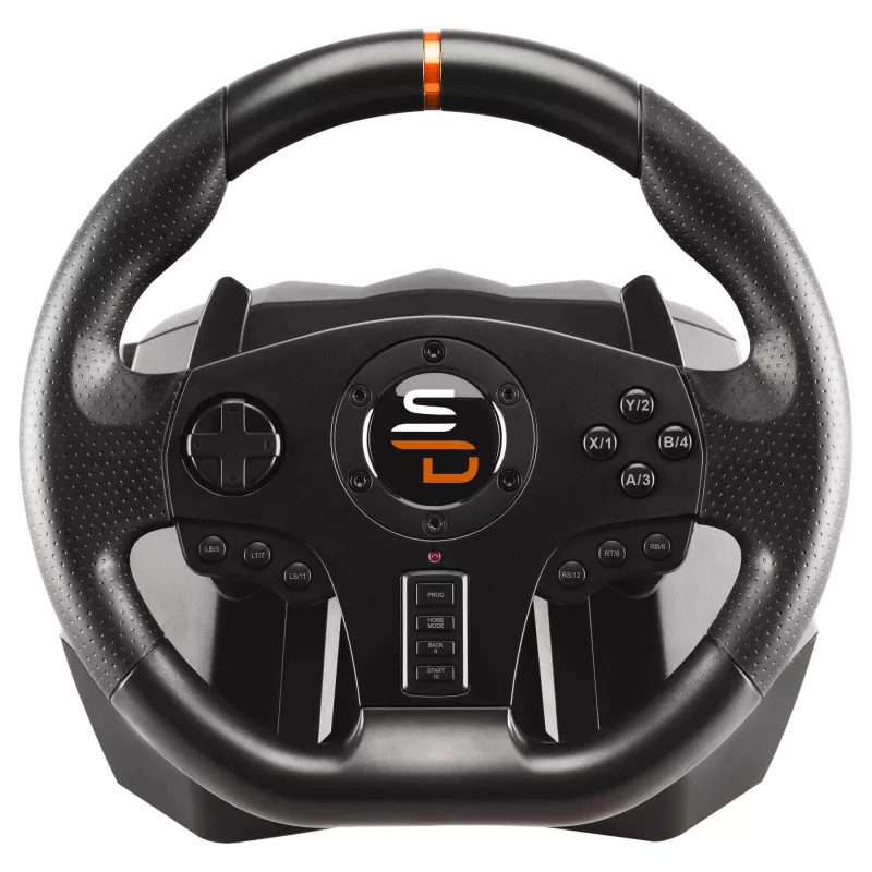 Subsonic SA5595-PC gaming controller zwart USB stuurwiel + pedalen