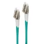 Glasvezelkabel ALOGIC 0,5 m LC-LC 10G multimode duplex LSZH OM3