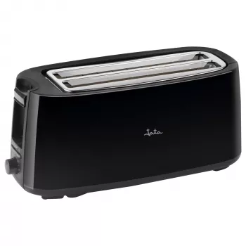 Toaster Jata JETT1585 2-sneetjes 1400 W zwart knoppen draaiknop 230 V sleufbreedte 25 cm sleufdiepte 3 cm