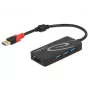 USB-hub DeLOCK 3.0 3 poorten extern + 2 x SD-slot