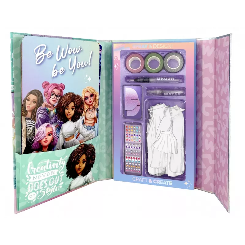 Creatieve set Kids Euroswan WOW00085 — spray-design kunstset voor kinderen