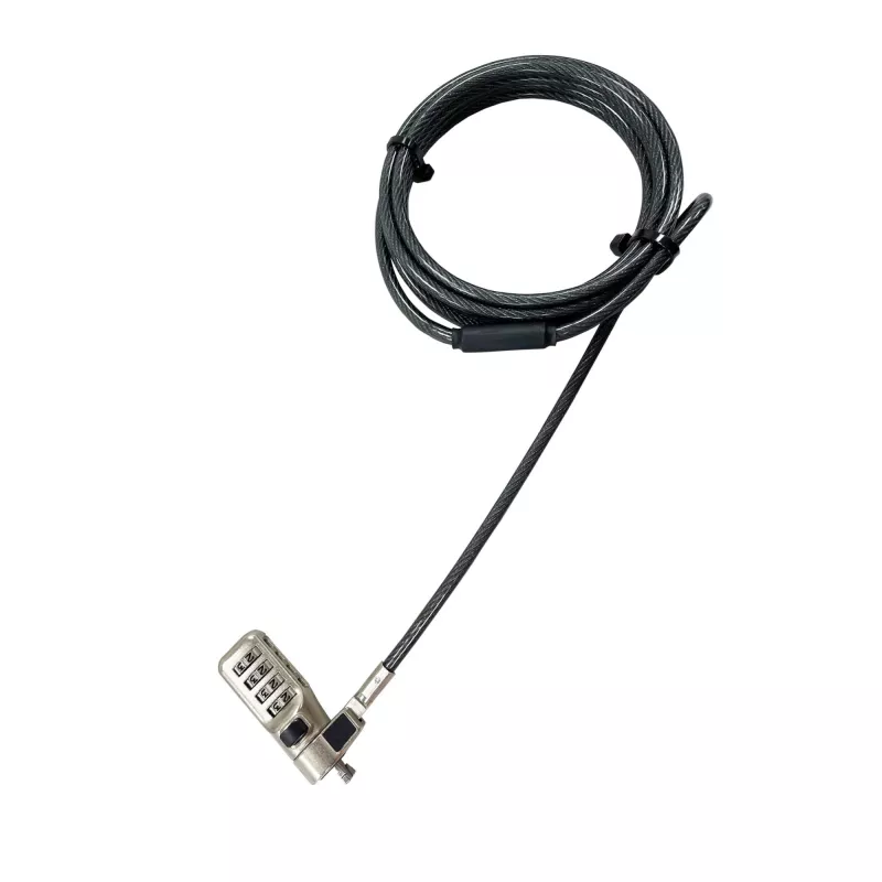Kabelslot DICOTA D31933 antraciet 2m combinatieslot