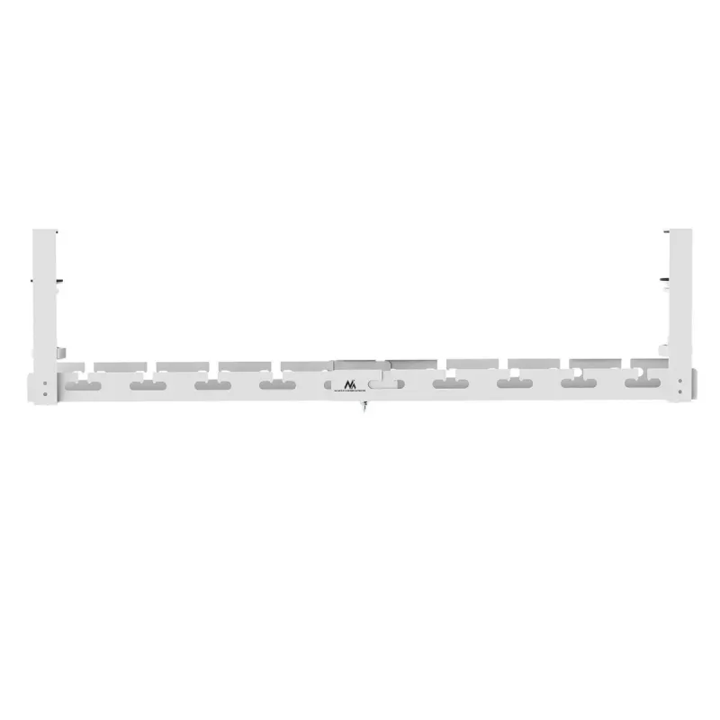 Maclean kabelorganizer onder het bureau, max. belasting 5 kg, max. 728 mm, wit, MC-103 W